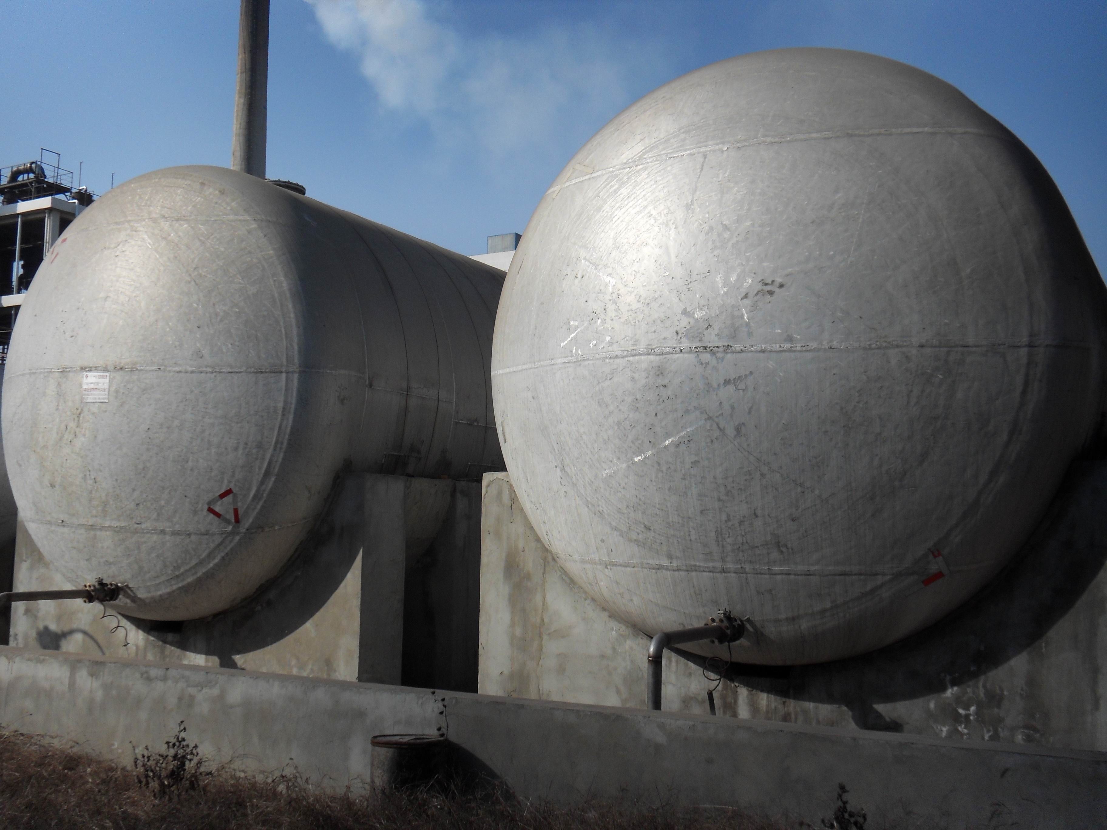 八一化工360立方(fāng)硝酸儲罐